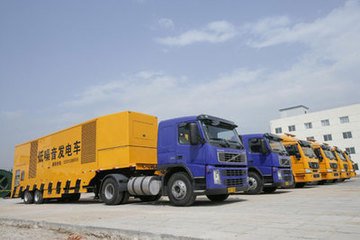 定兴发电车租赁-发电机组散热器铜质与铝质哪个散热好？