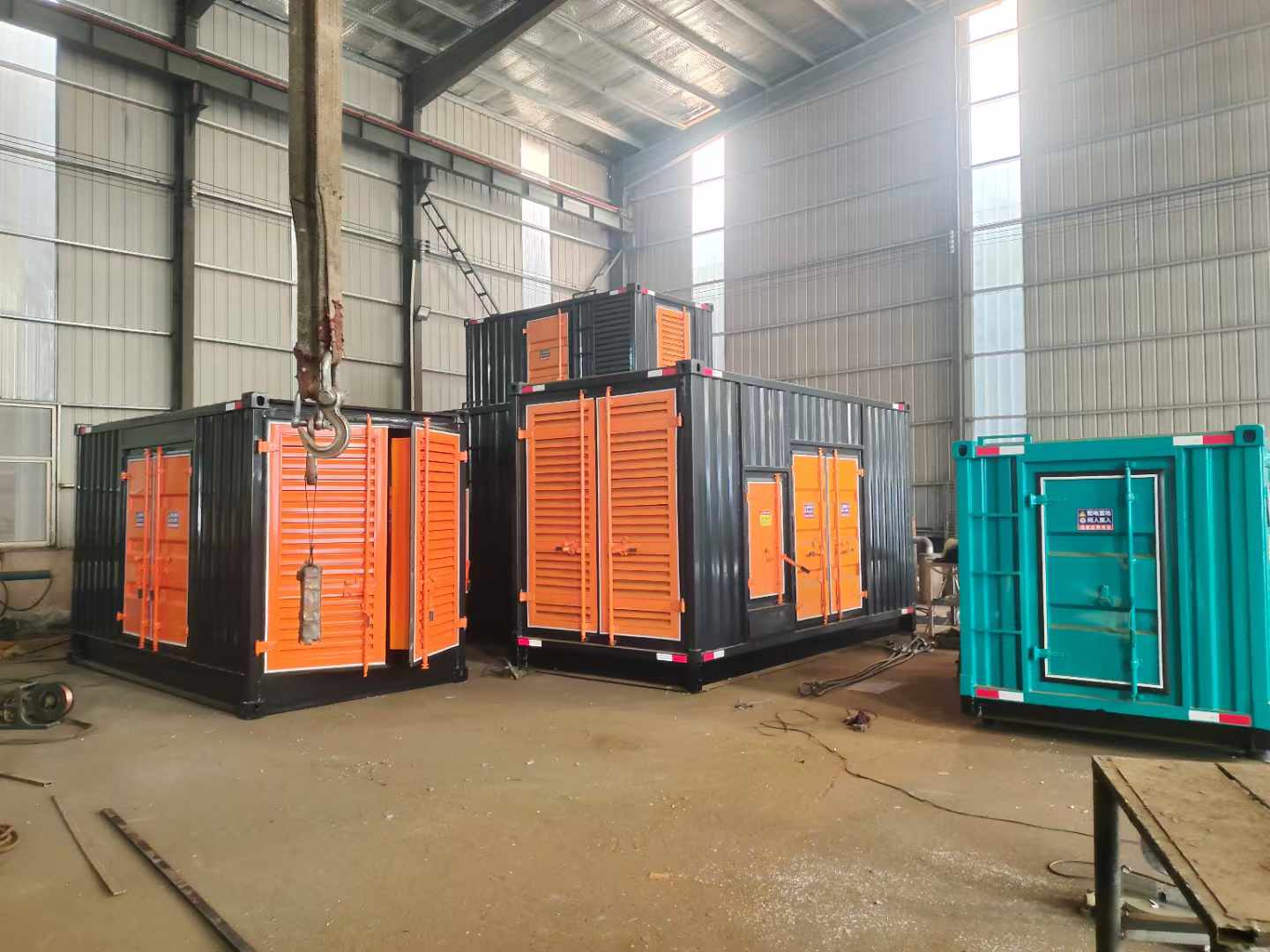 定兴500kw柴油发电机组可以带动多少功率设备？