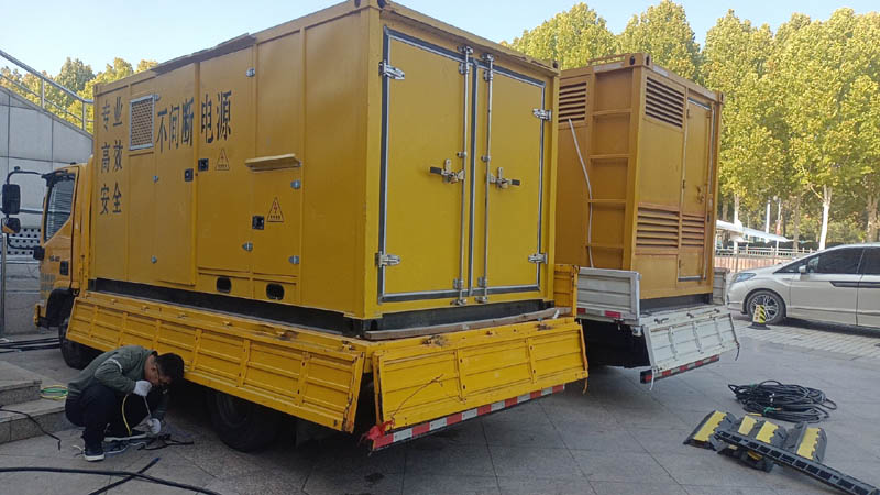 定兴柴油发电机组和UPS电源配合使用时的注意事项